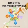 Manhattan hand-held ball baby silicone bite toy for 3 to 6 months old newborns 0 to 1 year old hand-cranked bells Application Scenario